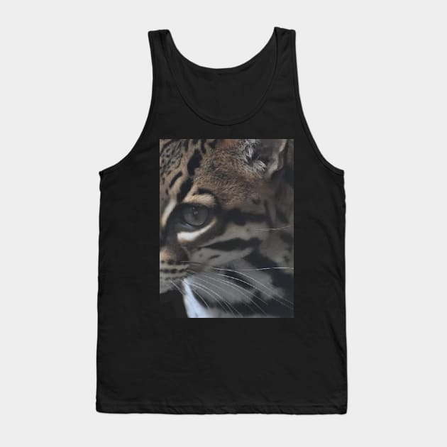 Ocelot Tank Top by Sharonzoolady